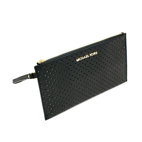 real leather michael kors clutch|Michael Kors evening clutch.